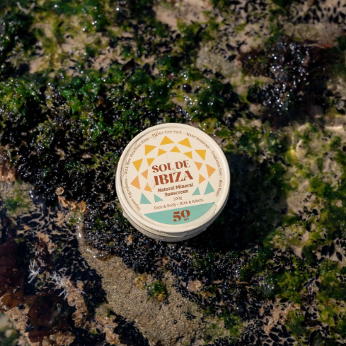 Face & Body Natural Mineral Sunscreen SPF50 (100g) | Sol de Ibiza | Life Before Plastic